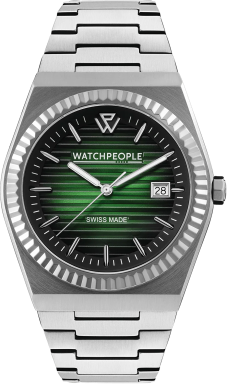 Часы WatchPeople WP1 Silver Green 700390